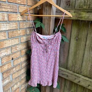 Princess Polly Red and White Floral Mini Dress